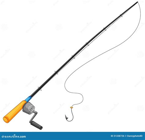 fishing pole illustration|Fishing pole illustration royalty.